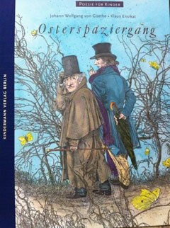 Buchcover "Osterspaziergang" nach Johann Wolfgang von Goehte